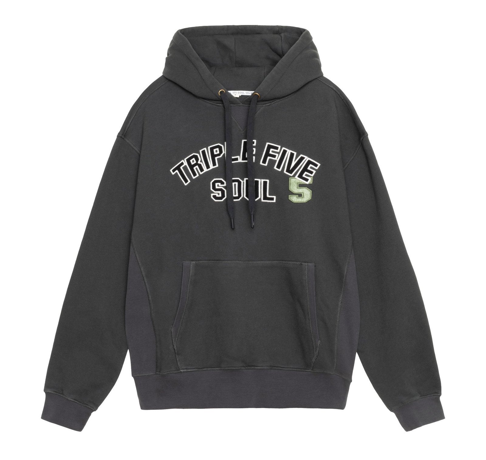 Triple Five Soul Black Arch Hoodie || Shop Now