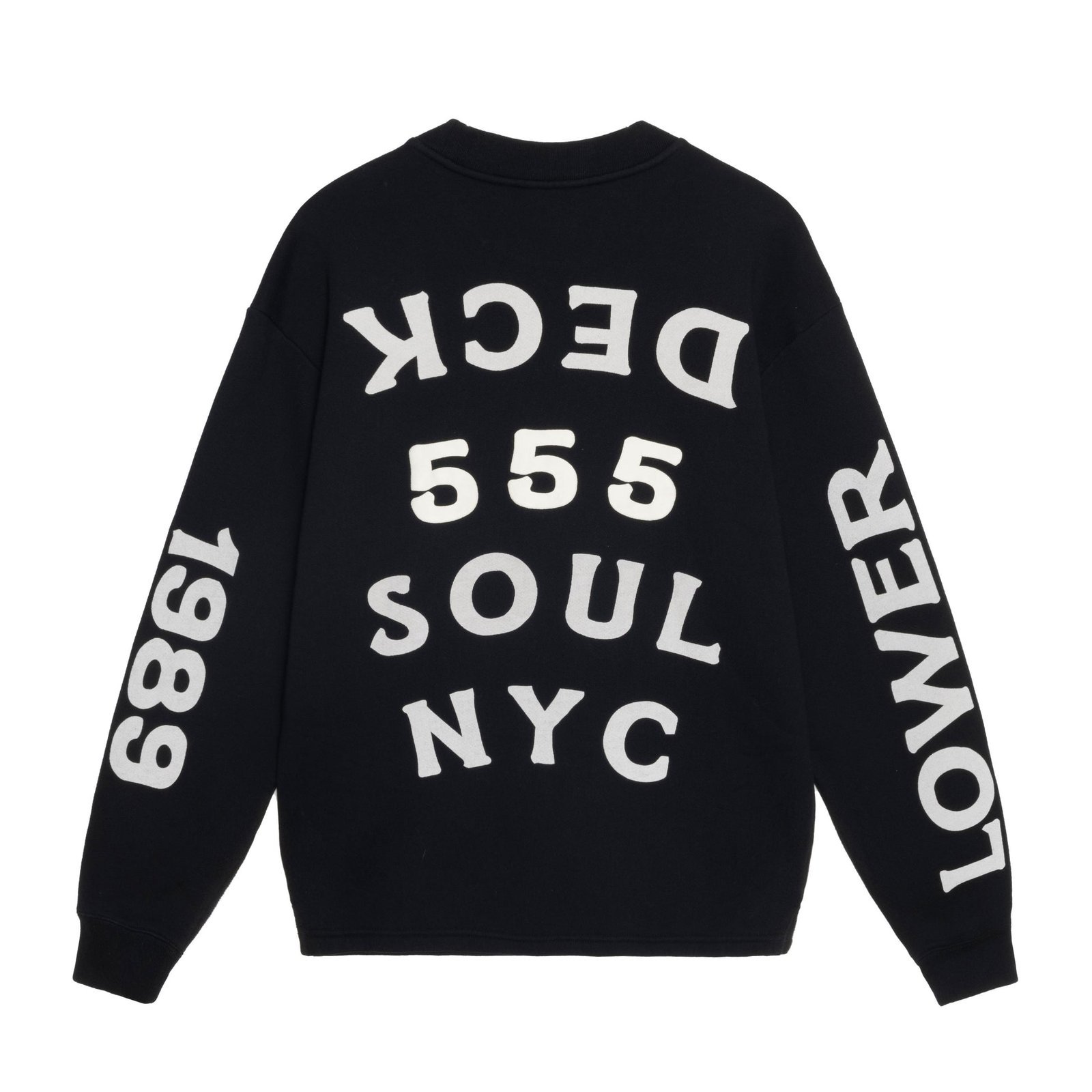 Triple Five Soul Black Lower Deck Crewneck