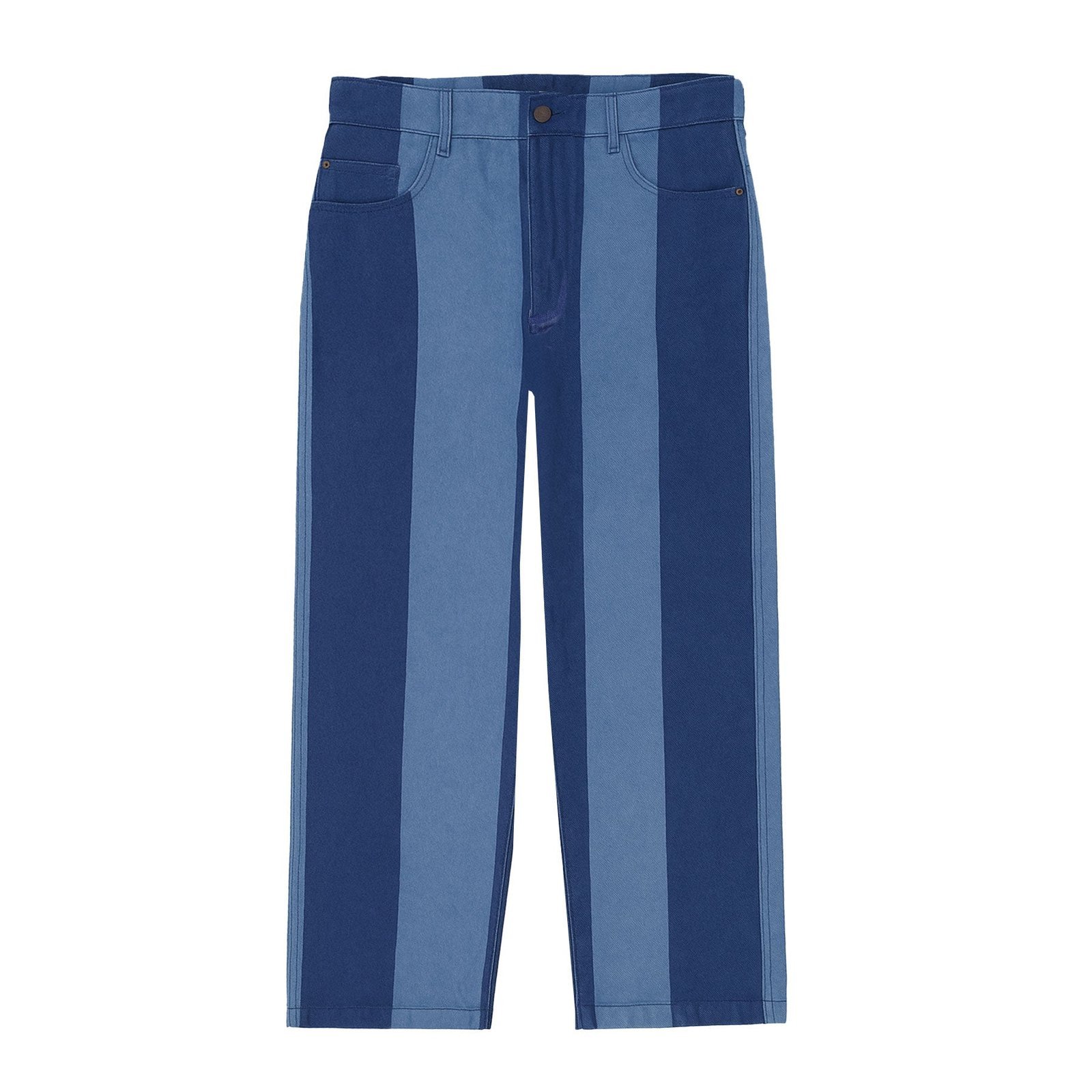 Triple Five Soul Wide Striped Denim